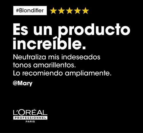 Blondifier Gloss Loreal Shampoo Elimina Tonos Cobres 500ml