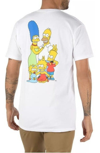 Playera Vans X The Simpsons Family Tee Familia Simpson