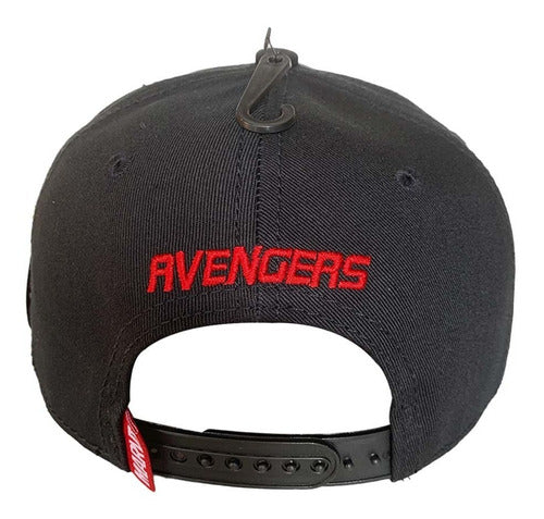 Gorra Avengers Bordado 3d Con Reflejante Snapback Av21062101