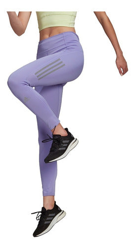 Leggings adidas Own The Run 7/8 Running Violeta Para Mujer