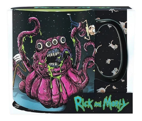 Taza Rick And Morty - Monsters - 460ml