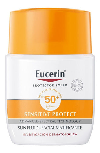 Protector Solar Facial Eucerin Sun Matificante Fps 50+ 50 Ml