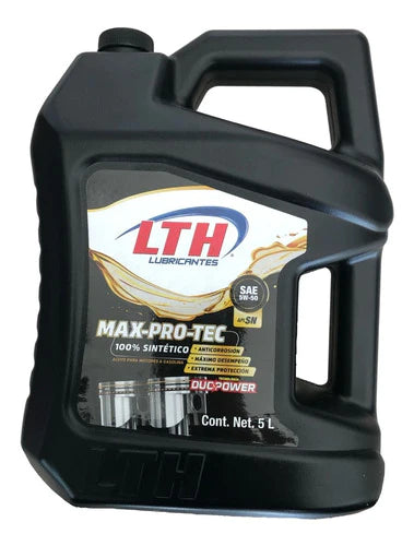 Aceite Lth Motor 100% Sintetico 5w-50 Garrafa Max Pro Tec