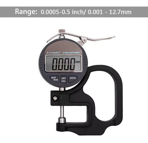 Medidor/calibrador De  Espesor Digital 12.7mm - 0.001mm