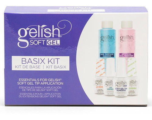 Kit Basix Soft Gel Escenciales Para Softgel By Gelish