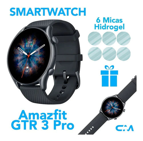 Smartwatch Amazfit Gtr 3 Pro Alexa Sumergible Gps Amoled