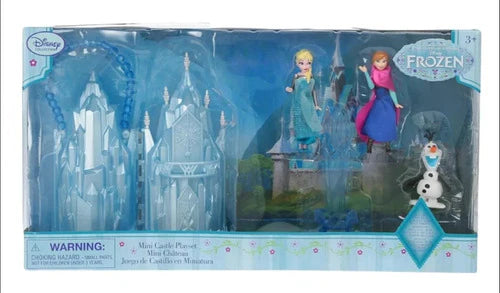 Disney Collection Castillo Miniatura Frozen 2,elsa,ana ,olaf
