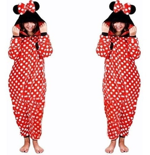Pijama Mameluco Disfraz Cosplay Niño Niña Mickey