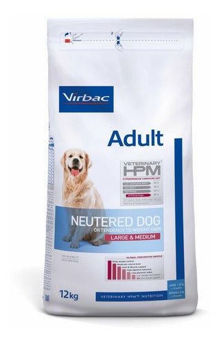 Alimento Virbac Adult Neutered Dog Large & Medium 12 Kg