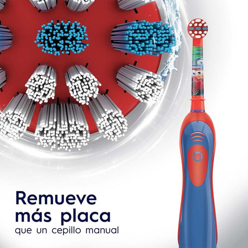 Cepillo Dental Eléctrico Niños Oral-b Disney Cars Giratorio