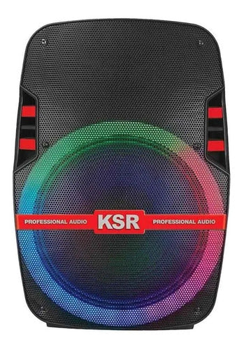 Bocina Kaiser Ksw-5015 Con Bluetooth Negra