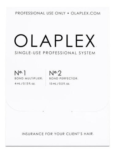 Olaplex No. 1 Y 2 Sistema Profesiona De Un Solo Uso