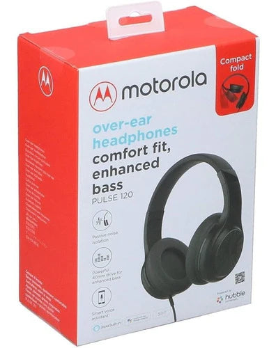 Manos Libres Motorola Pulse 120 Negro 3.5mm Audifonos Al Mlf