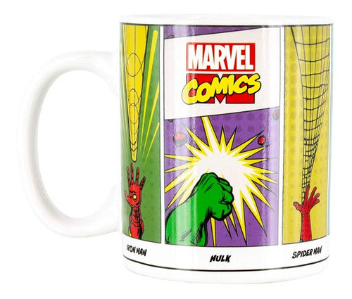 Taza Marvel Comics Super Powers Heat Change Mug 350  Ml