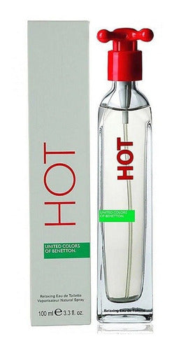 Perfume Hot De Benetton 100 Ml Eau Toilette Spray