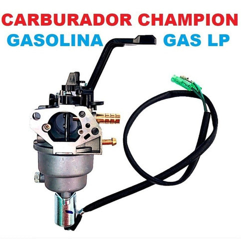 Carburador Planta De Luz Champion Gas Lp Gasolina 7500watts