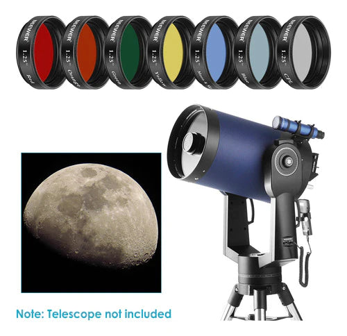 Filtros De Telescopio Luna,cpl Filtro,oculares Neewer 3.17cm
