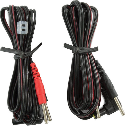 4 Pzas Cable Para Electroestimulador Tens Ems Cola De Ratón