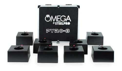 Set De 8 Detonadores Inalambricos Omega Steelpro - Pyro-8