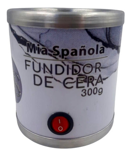 Fundidor De Cera Depilación 300g. 1 Temp. Mia Spañola