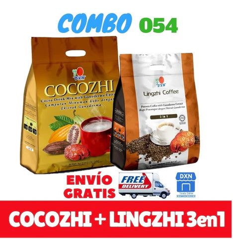 Cocozhi + Café Lingzhi 3 En 1 Con Crema