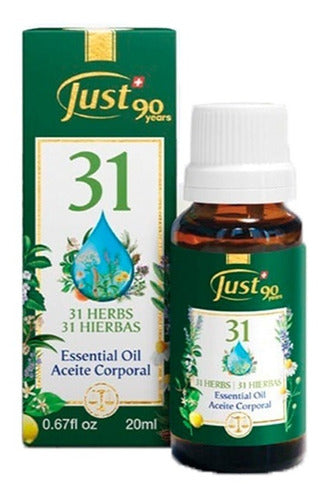 Aceite Esencial Oleo 31 De 20ml Swiss Just Original Y Envío
