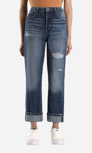 Jeans Fit Straight De Mujer C&a (3023589)