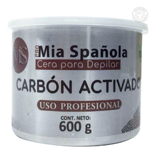 Lata Cera Para Depilar Pro Carbón Activado Mia Spañola 600