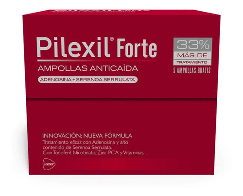 Pilexil Forte Anticaida Caja Con 20 Ampolletas