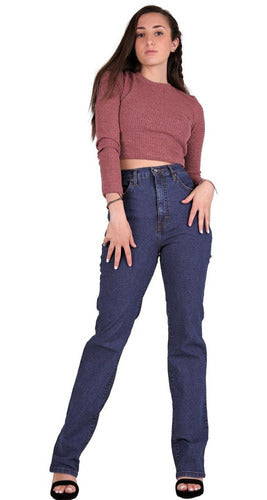 Jeans Básico Mujer Furor Azul 62104174 Sweet Stretch