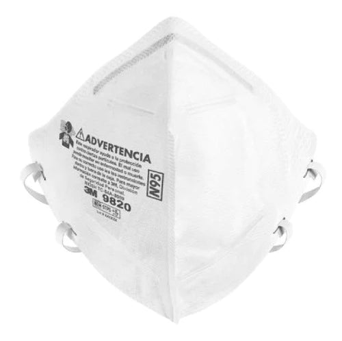 3m® Respirador Para Partículas 9820 N95 C/10 Piezas