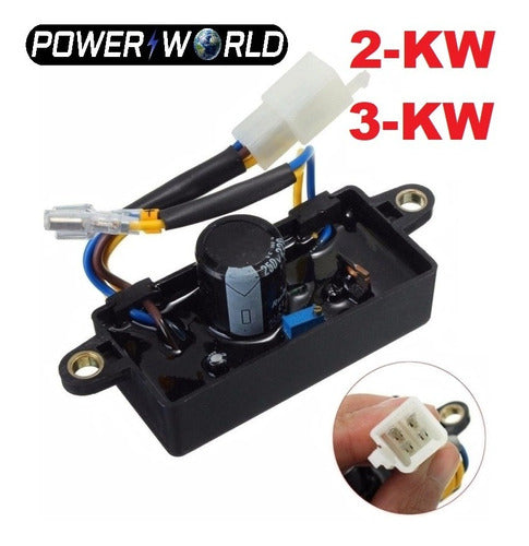 Avr Regulador De Voltaje Generador De Luz 3kw 2kw 6500watts