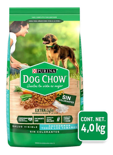 Dog Chow Cachorro Puppy Salud Visible Todas Razas 4kg