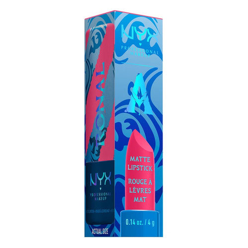 Avatar 2 Paper Lipstick Labial Mate Profesional Nyx Cosmetic