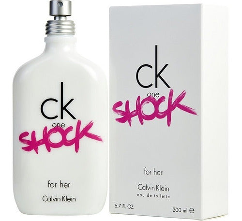 Perfume Ck One Shock Para Mujer De Calvin Klein Edt 200ml