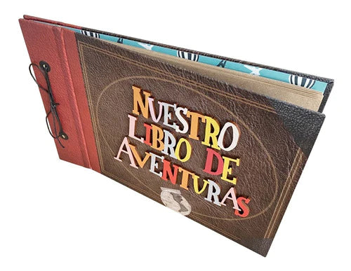 Album Fotos Nuestro Libro De Aventuras 3d Premium 50 Hojas