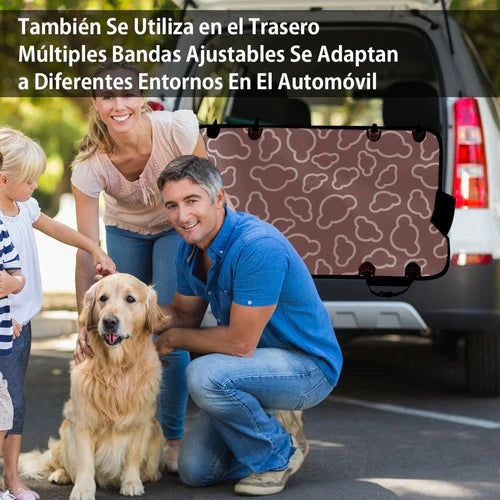 Impermeable Funda Trasero De Auto Cubre Asiento Para Mascota