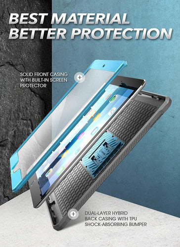 Funda C/protector De Pantalla Supcase Ubpro P/iPad 10.2 7ta