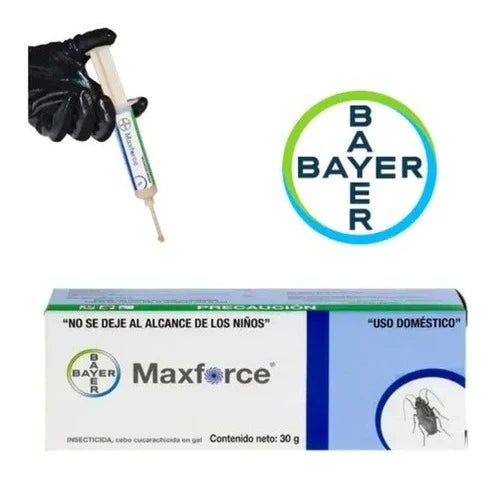 Maxforce Bayer Jeringa De 30 Gr Para Cucarachas