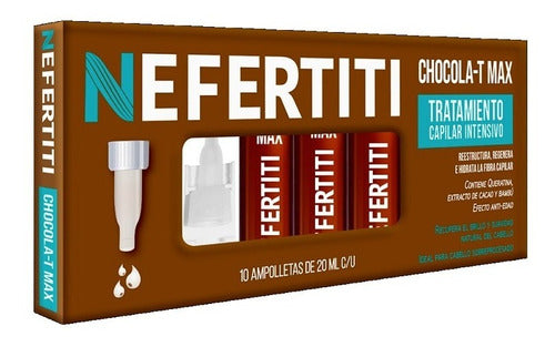 Nefertiti Ampo Tratcapilarintensivo Chocola-tmax 10x20ml -2p
