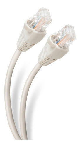 Cable De Red Utp Cat5e 90 Metros Para Internet Blanco