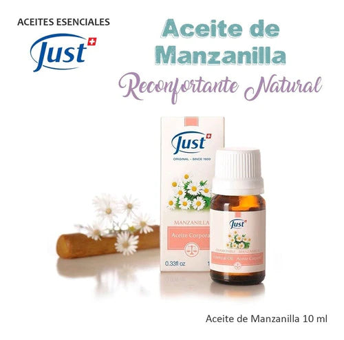 Aceite Esencial Manzanilla 10ml Swiss Just Nuevo Y Original