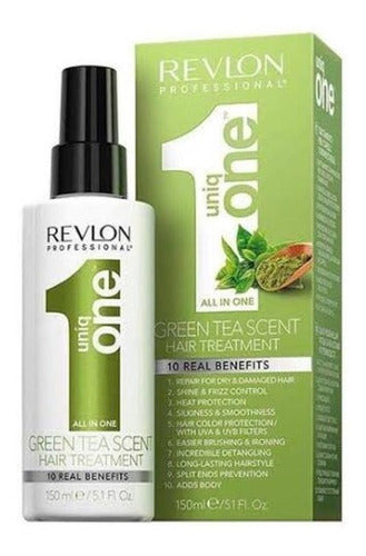 Uniq One Te Verde De Revlon Professional 10 Beneficios