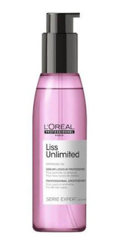 Aceite Para Cabello Rebelde Liss Unlimited Loreal Pro 125 Ml