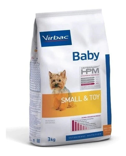 Alimento Virbac Baby Small & Toy 3kg