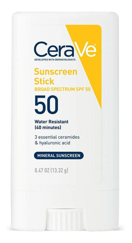 Cerave Protector Solar Stick Sunscreen Spf 50 En Barra