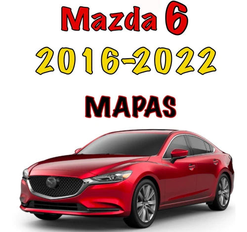 Tarjeta De Navegación Mazda 6 2016-2022 Ultima Actualización