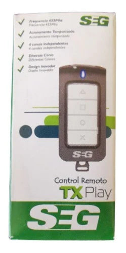 Control Remoto Original Txplay Alarmas Shocker Advance Seg
