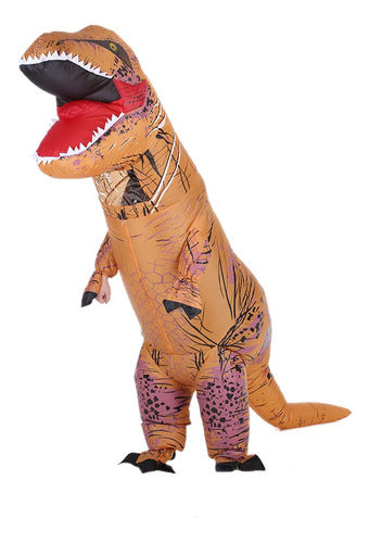 Disfraz De Dinosaurio Inflable Decdeal Divertido Para Adulto