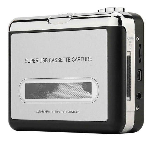 Reproductor De Cassette A Mp3 Convertidor De Cassette De Cin